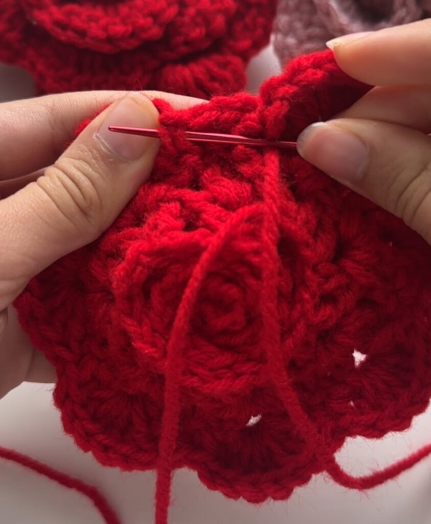 crochet roses stitch